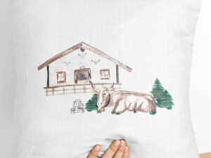 Kissenbezug "Allgäu"